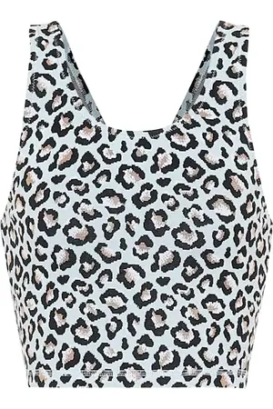 The Upside Leopard-print sports bra