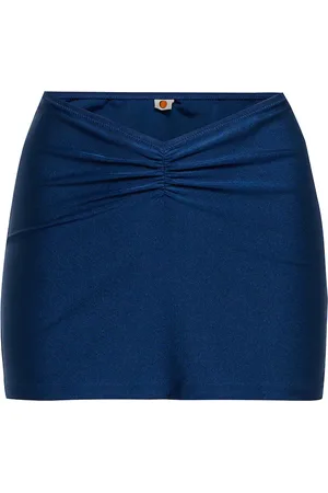 Tropic of C Xebe high-rise ruched miniskirt
