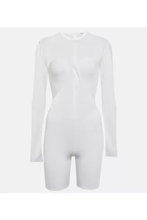 Alaïa Naiset Mono de crepé y malla