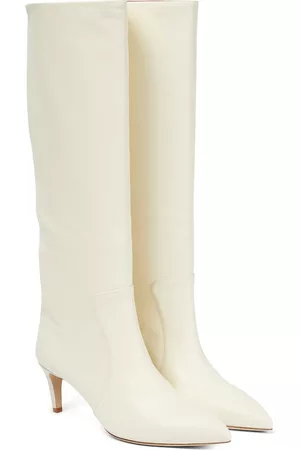 PARIS TEXAS Naiset Ylipolvensaappaat - Leather knee-high boots