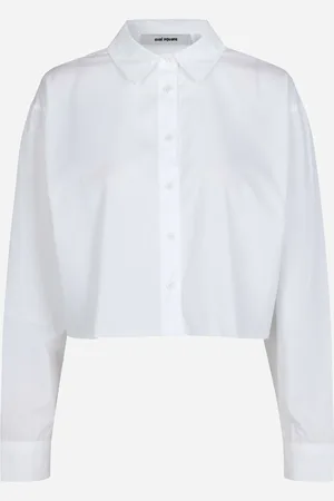 Oval Square | Crisp Cropped Shirt | | shirts L