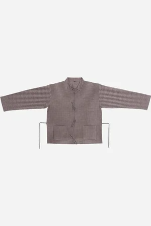 Baserange | Limber Shirt | shirts XL - BROWN FLANNEL