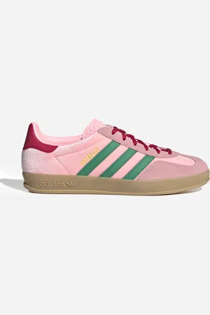 adidas Ginals | Gazelle Indoor Sneakers 38 2/3 - COUGRN/GLOPNK