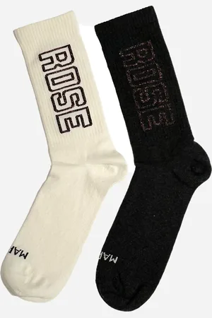 MARTINE ROSE | Fluffy Sock Multipack | socks 35-39 - AND WHITE