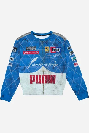 PUMA | A$AP Rocky Quilted Sweat Shirt | sweatshirt M - Clyde Royal