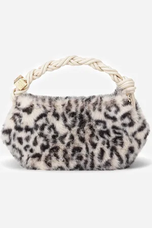 Ganni | Bou Bag Mini Fur Print | bags ONE SIZE - Leopard
