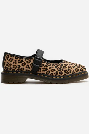 Dr. Martens | Elphie Mary Jane | shoes 36 - Light Tan/Mini Leopard Spot