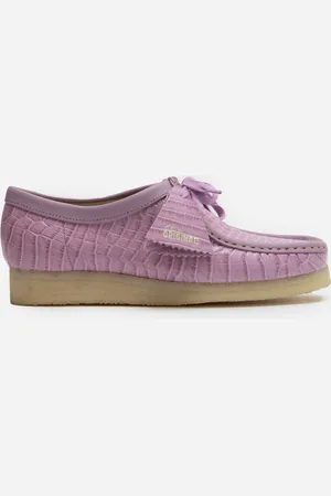 Clarks | Wallabee | shoes 36 - Mauve Croc