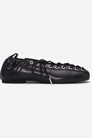 Ganni Lace Up Ballerina | Sandals 36