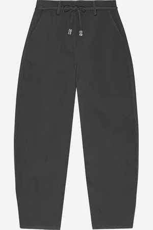 Ganni | Heavy Twill Curved Pants | NAKED Copenhagen 36 - Phantom