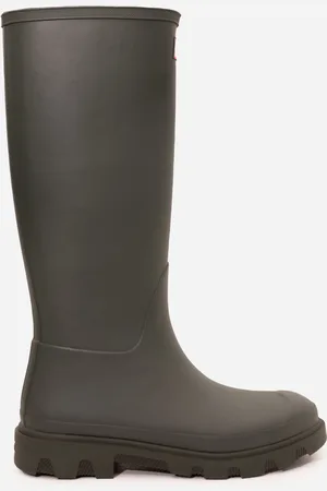 Hunter Downpour Tall Boot 36 - DARK OLIVE