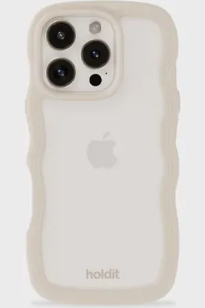 Holdit - Wavy Case Transparent iPhone 16 Pro