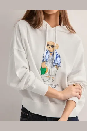 Ralph Lauren - Strpe Br Hd-Long Sleeve-Sweatshirt