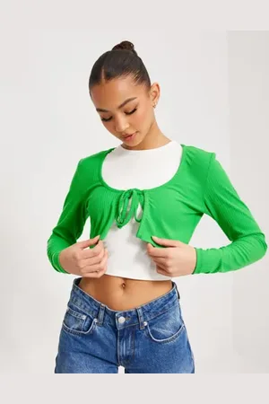 ONLY - Onlella L/S Short Tie Cardigan Jrs