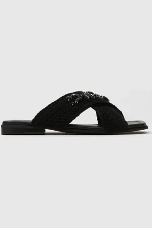 INUIKII - Slipper Woven Crossed Stones