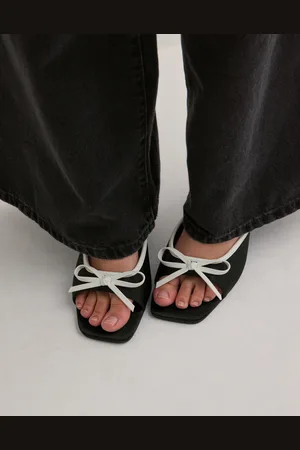 Nelly - Open Toe Mule Heel