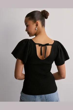ONLY - Onlleelo S/S Back Pullover Knt Noos