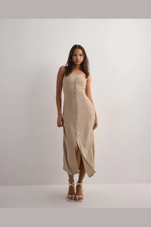 ONLY - Onlcaro Linen Bl but Tube Dress Cc