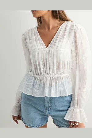 Gina Tricot - Tie blouse