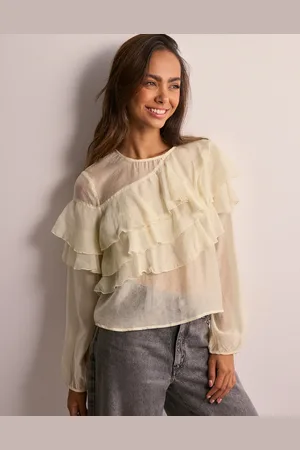 VERO MODA - Vmleanna Ls Ruffle Top Vma