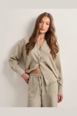 VERO MODA - Vmmelaney Queeny Ls Shirt Wvn Noos