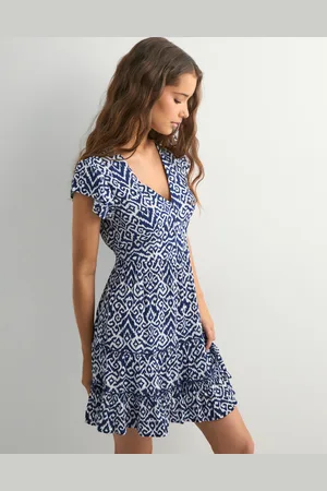 ONLY - Onlclaudette Life Ss Mini Dress Wvn
