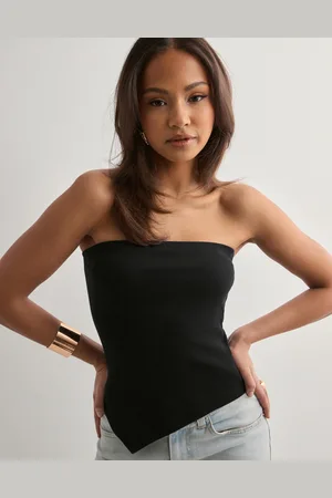 Nelly - Asymmetric Rib Tube Top