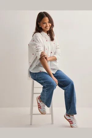 ONLY - Onlnew Lina Grace Ls Emb Shirt Noos