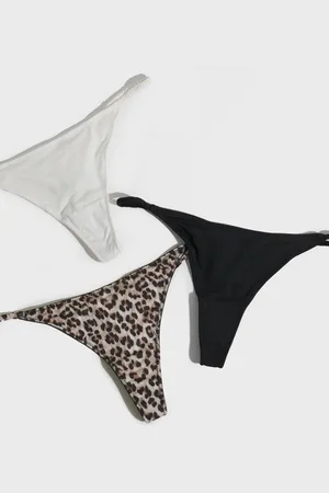 Nelly - Low Waist 3-Pack Thong