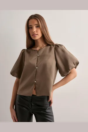 Neo Noir - Aisa Dull Satin Blouse