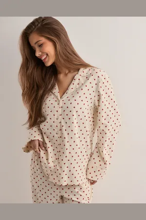 Gina Tricot - Flannel pyjamas shirt