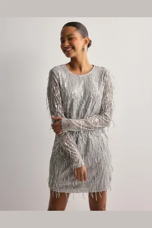 ONLY - Onlanika Spacy Ls Short Dress Wvn