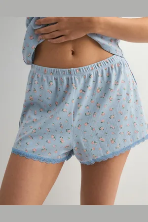 Hunkemöller - Short Pointelle Lace Flower