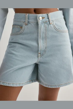 By Malina - Solene high rise denim shorts