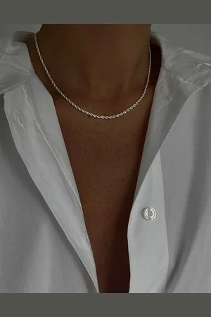 Muli Collection - Thin Rope Chain Necklace
