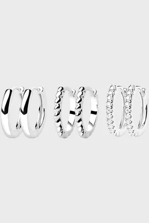 Muli Collection - 3-Pack Mini Huggie Hoops