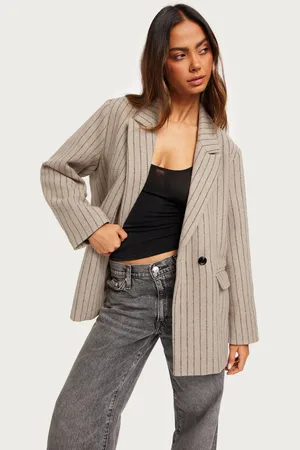 ONLY - Onlhallie L/S Pinstripe Blazer Cc T
