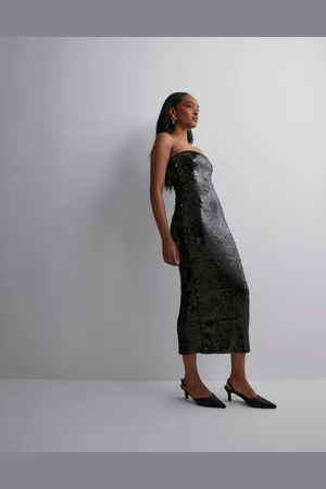 Gina Tricot - Sequin Midi Tube Dress