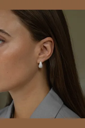 Muli Collection - Mini pave drop earring