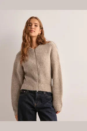 Gina Tricot - Knitted bomber jacket