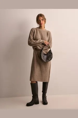 Pieces® - Pcmaggy Ls Knit Dress Noos Bc