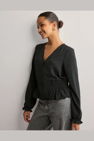 VERO MODA - Vmalva L/S Smock Top Wvn Ga