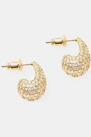 Muli Collection - Mini pave drop earring