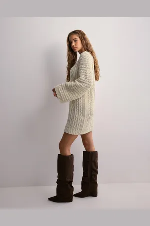 VERO MODA - Vmjessica Ls O-Neck Cable Dress Lcs