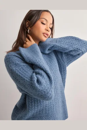 SELECTED - Slfalva Structure Ls Knit O-Neck