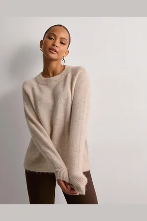SELECTED - Slflulu Ls Knit O-Neck B Noos