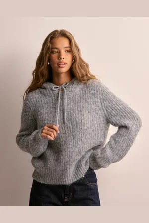 Object - Objmilu Ls Re Knit Hoodie Noos