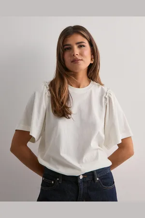 SELECTED - Slfpenelope 2/4 Ruffle Tee Noos