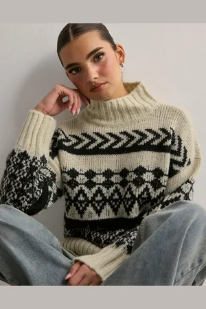 VERO MODA - Vmample Ls Highneck Pullover Ga Boo