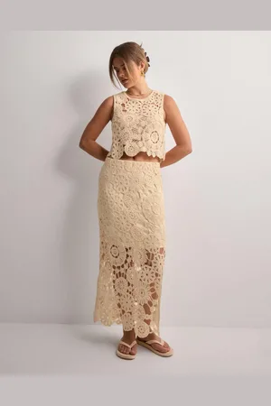VERO MODA - Vmlili H/W Calf Crochet Skirt Wvn P
